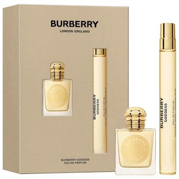 burberry mini fragrance set|mini Burberry goddess gift set.